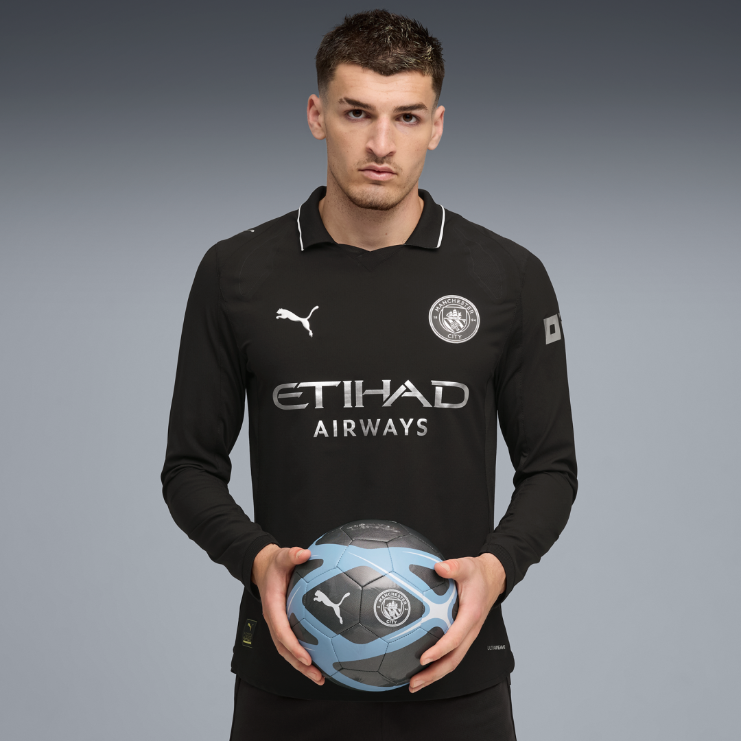 Manchester City Away Long Sleeve Jersey 2025/26