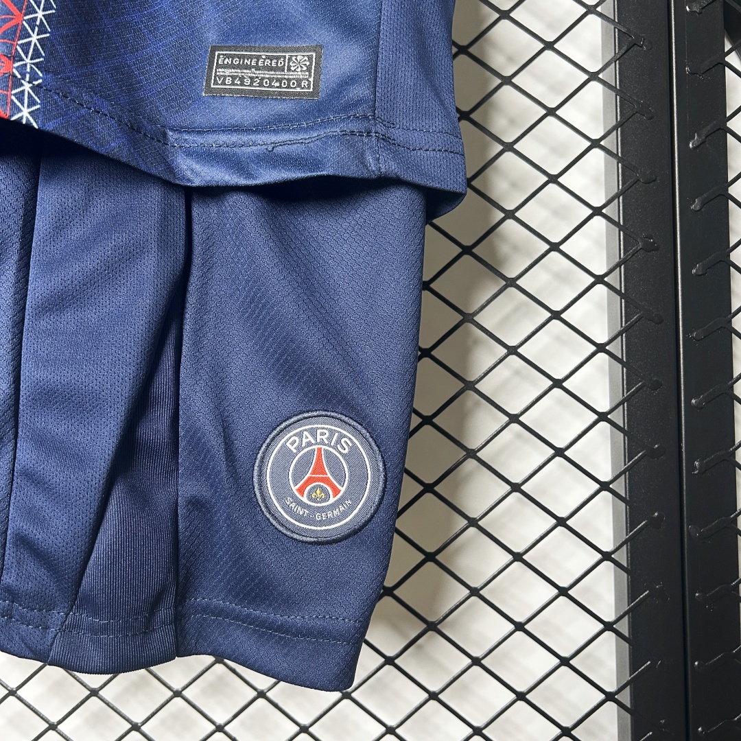 Kid's Paris Saint-Germain PSG Home Kit 2025/26