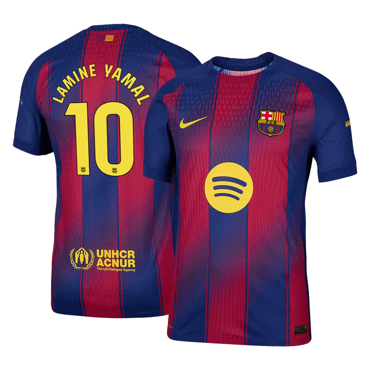 Player Version LAMINE YAMAL #10 Barcelona Home Jersey 2025/26