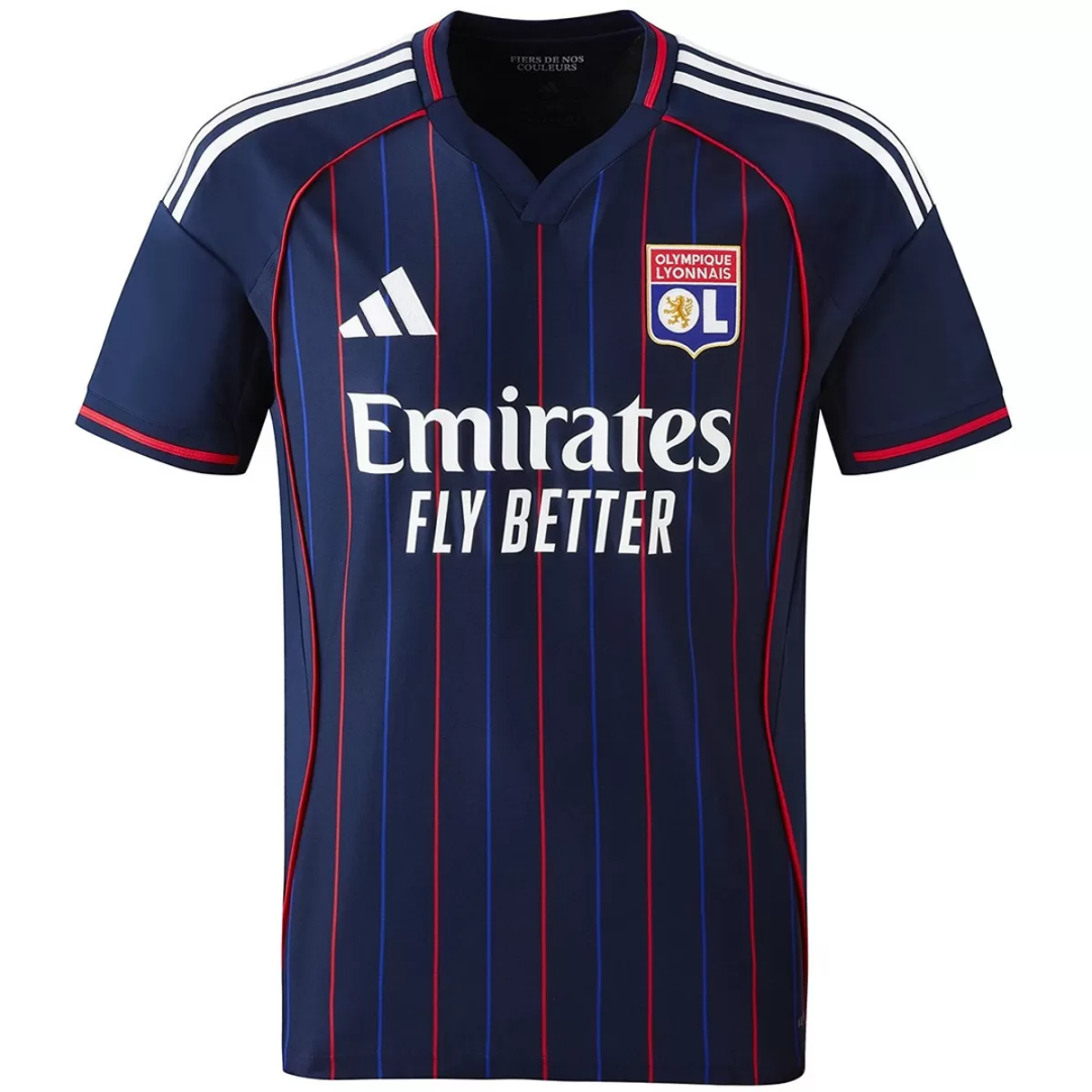 Player Version Olympique Lyonnais Away Match Jersey 2025/26