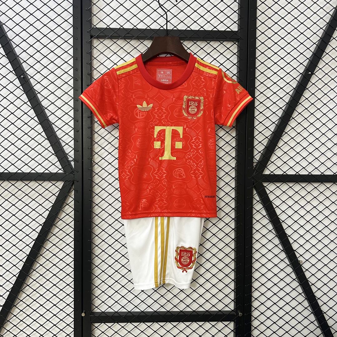 Kid's Bayern Munich 125th Anniversary Kit 2025/26