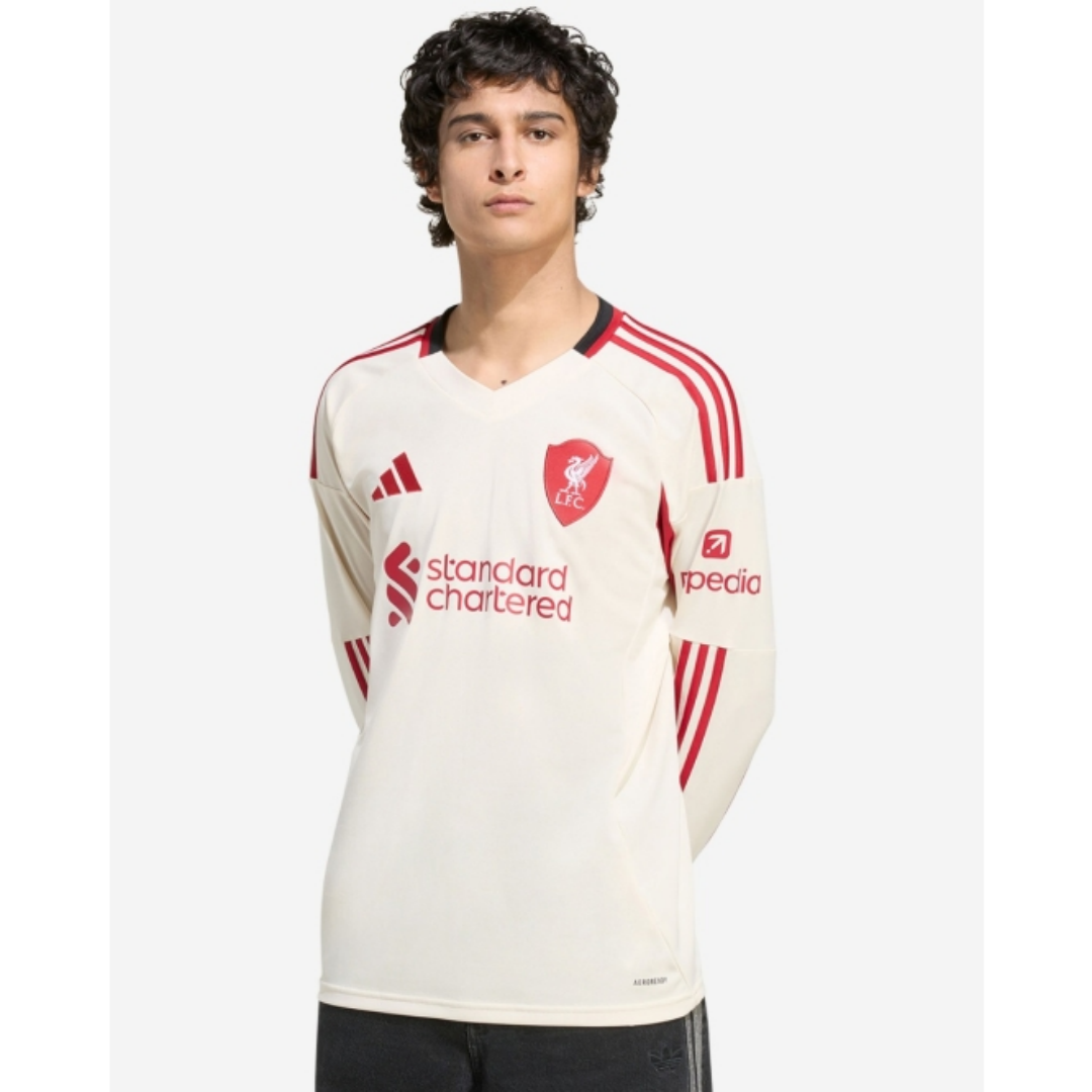 Liverpool Away Long Sleeve Jersey 2025/26