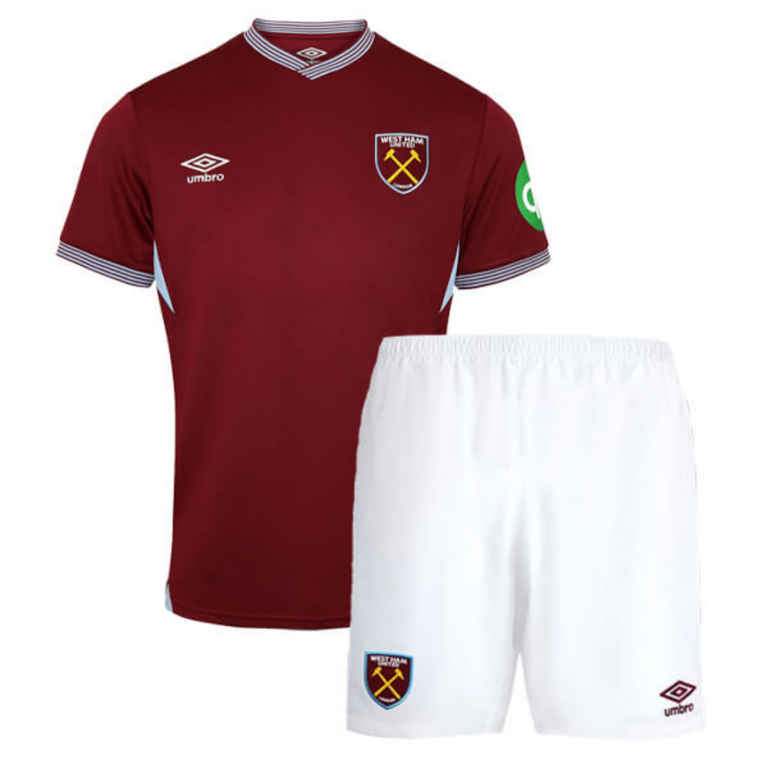 Kid's West Ham United Home Kit 2025/26