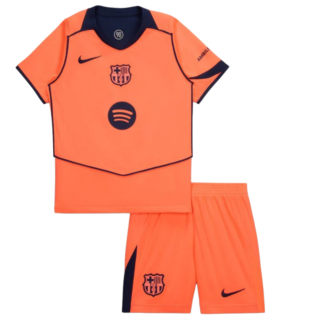 Kid's Barcelona Third Kit 2025/26