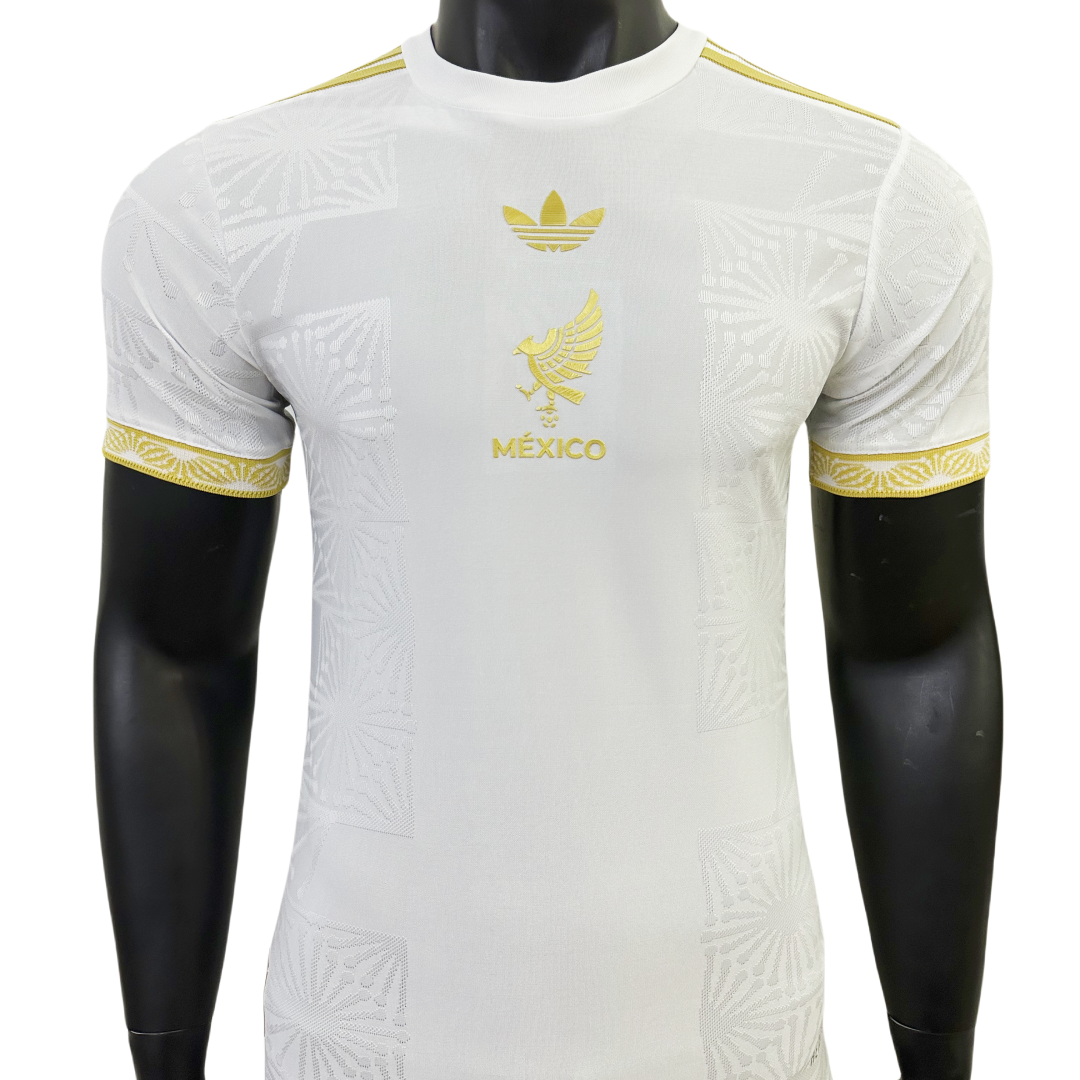 Player Version Mexico Gold Cup White Jersey 2025