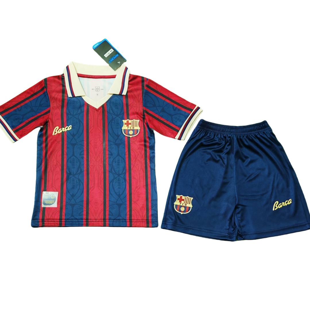 Kid's Barcelona 125th Anniversary Kit 2025/26