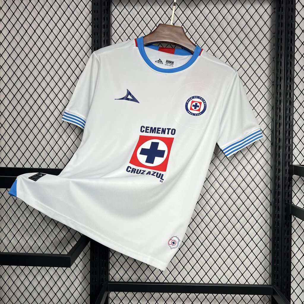 Cruz Azul Soccer Jersey Away Custom Shirt 2024/25