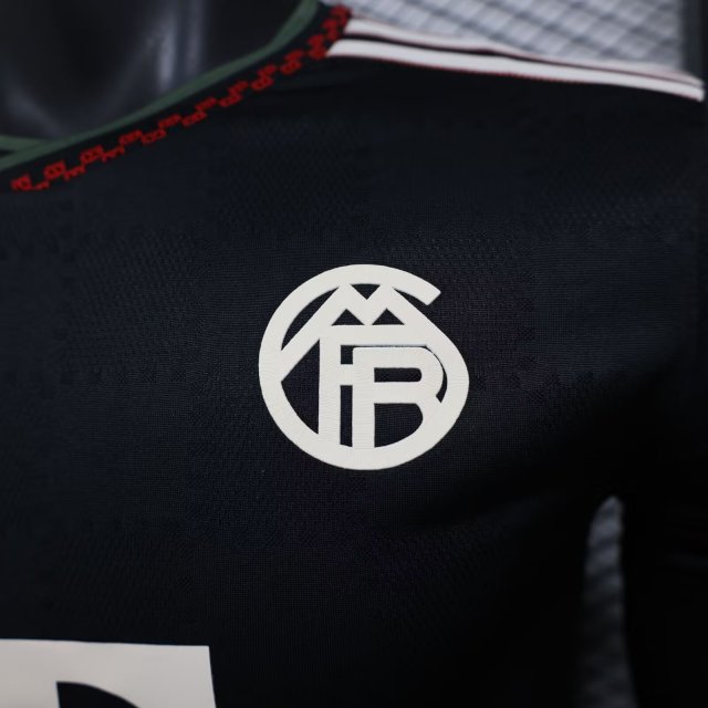 Authentic Bayern Munich Soccer Jersey Third Away Champions League Long Sleeve Shirt 2025/26