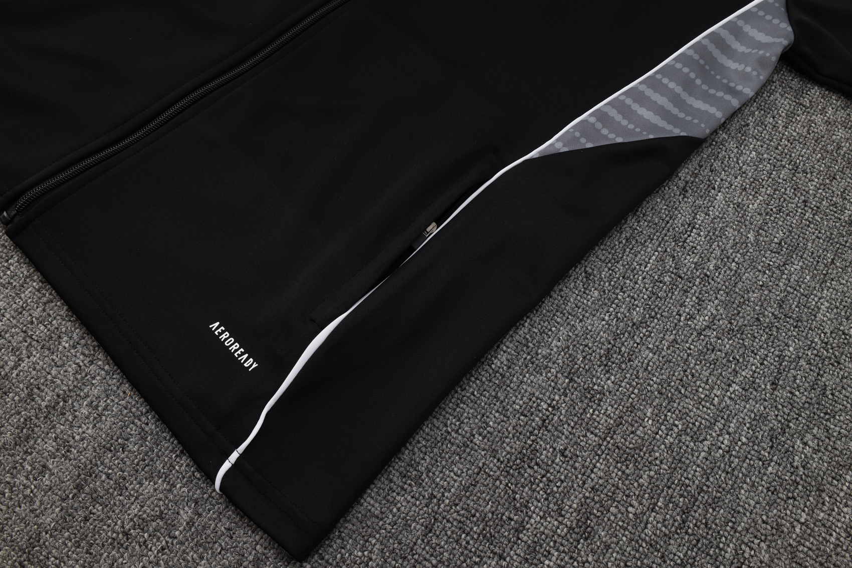 Real Madrid Training Kit (Jacket+Pants) Black 2025/26