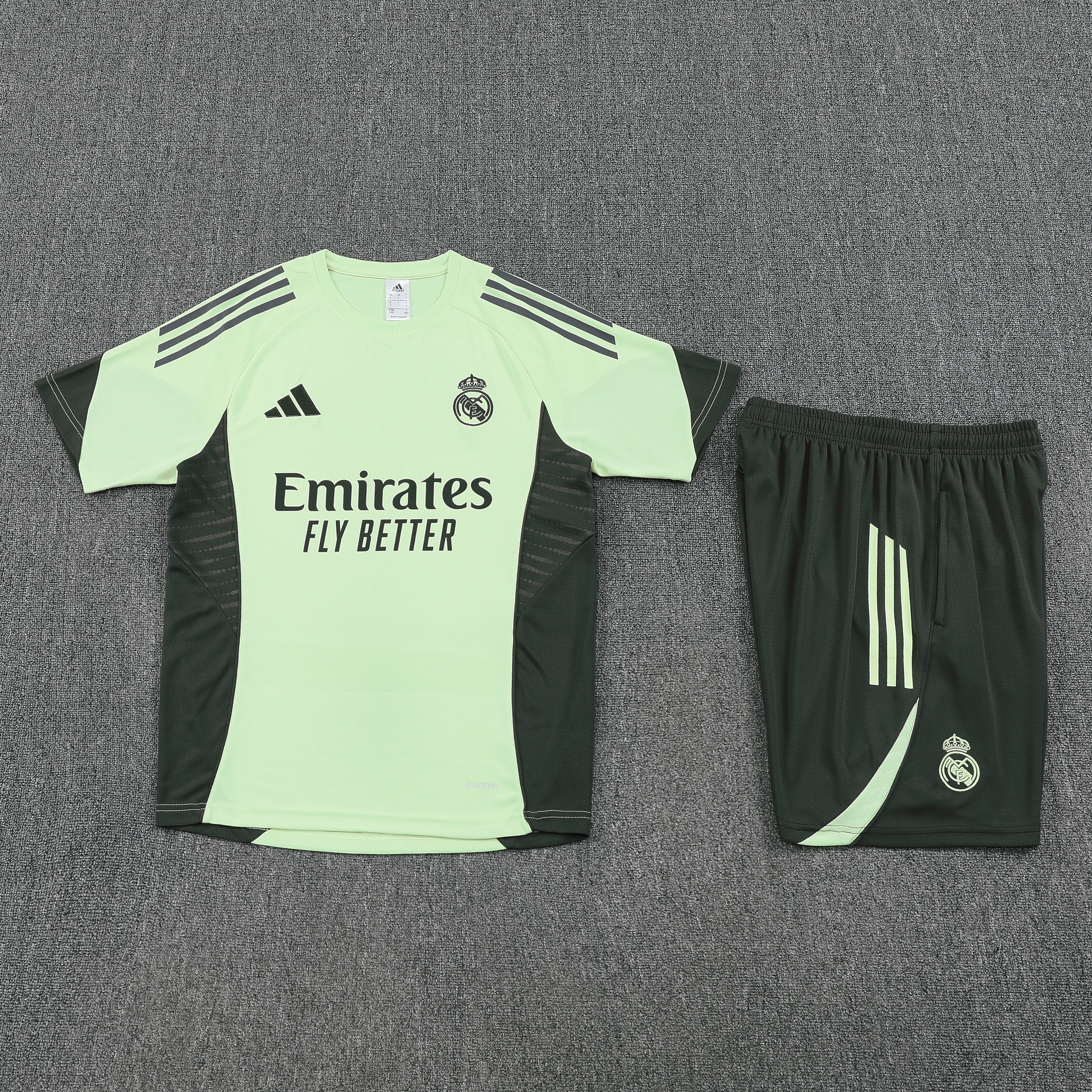 Real Madrid Training Jersey Kit Green 2025/26