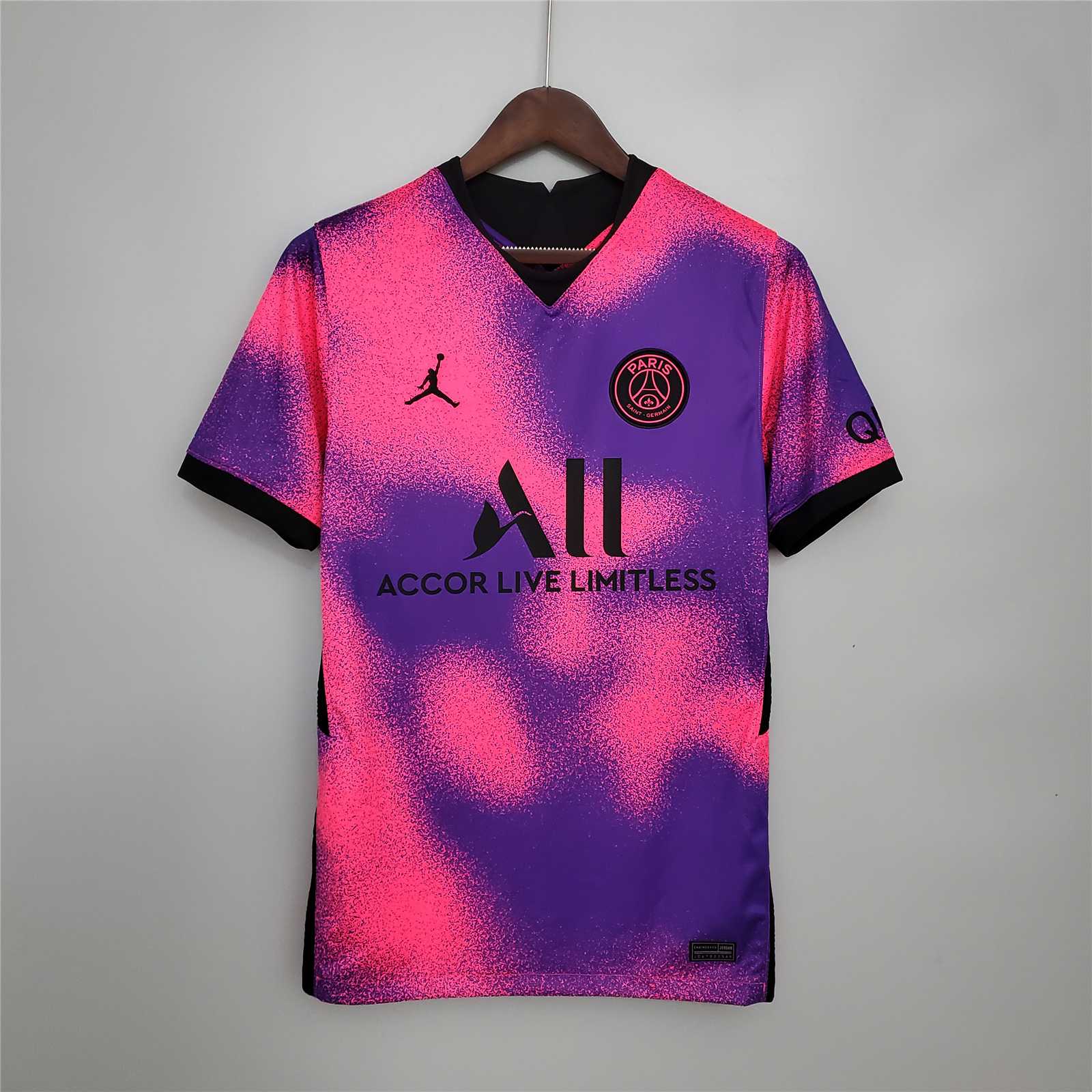 PSG Retro Jersey Fourth Away Soccer Shirt 2020/21