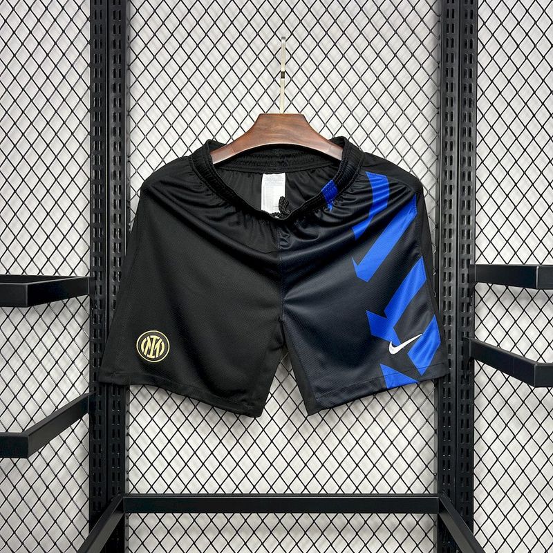 Inter Milan Soccer Shorts Custom Home 2024/25