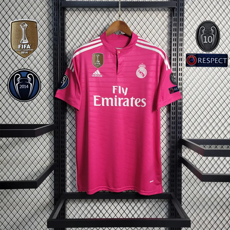 Real Madrid Retro Jersey Away Custom Soccer Shirt 2014/15