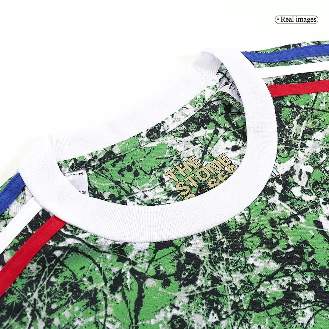 Manchester United x Stone Roses Icon Pre-Match Football Jersey Shirt 2024/25