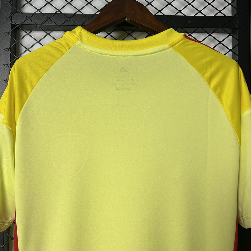 Arsenal Soccer Jersey Goalkeeper Yellow Custom Shirt 2025/26