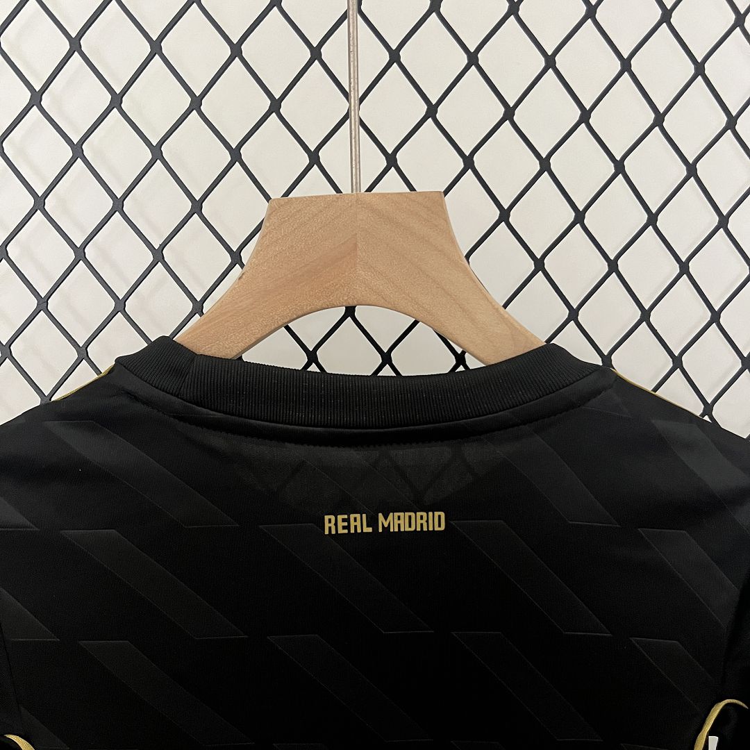 Real Madrid Retro Jersey Away Kids Kit Jersey+Shorts 2011/12