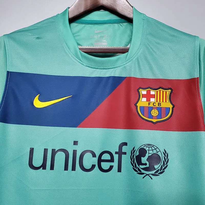 Barcelona Retro Jersey Away Soccer Shirt 2010-11
