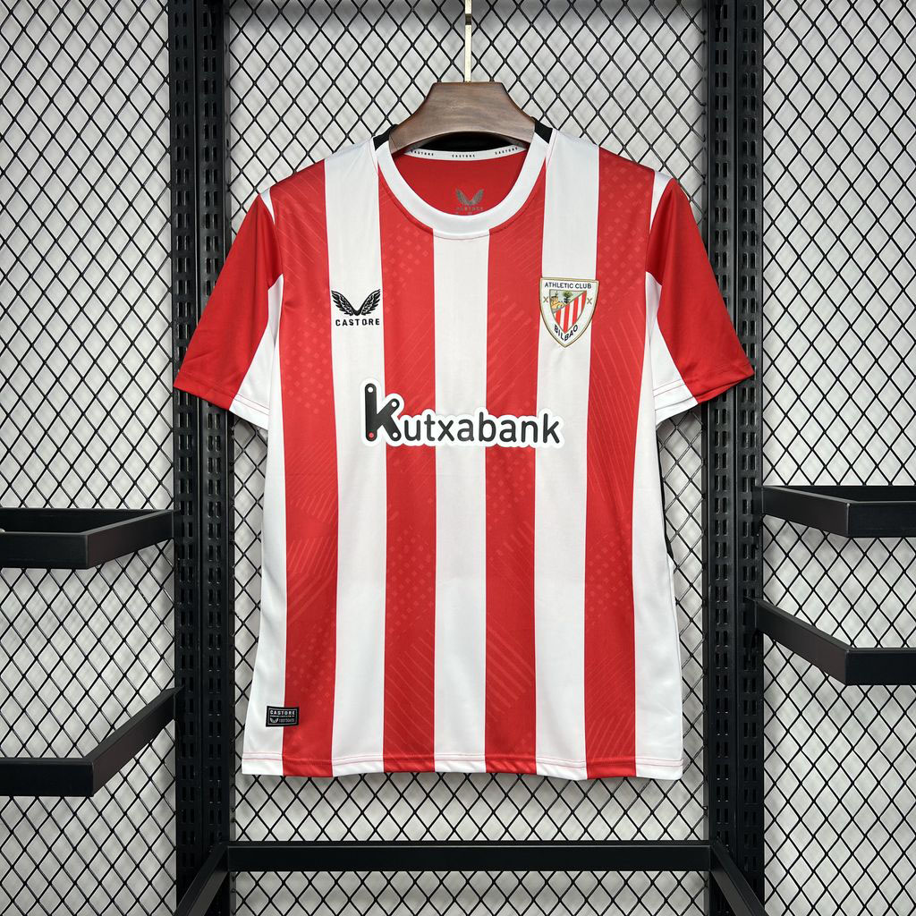 Athletic Club de Bilbao Soccer Jersey Home Custom Shirt 2024/25