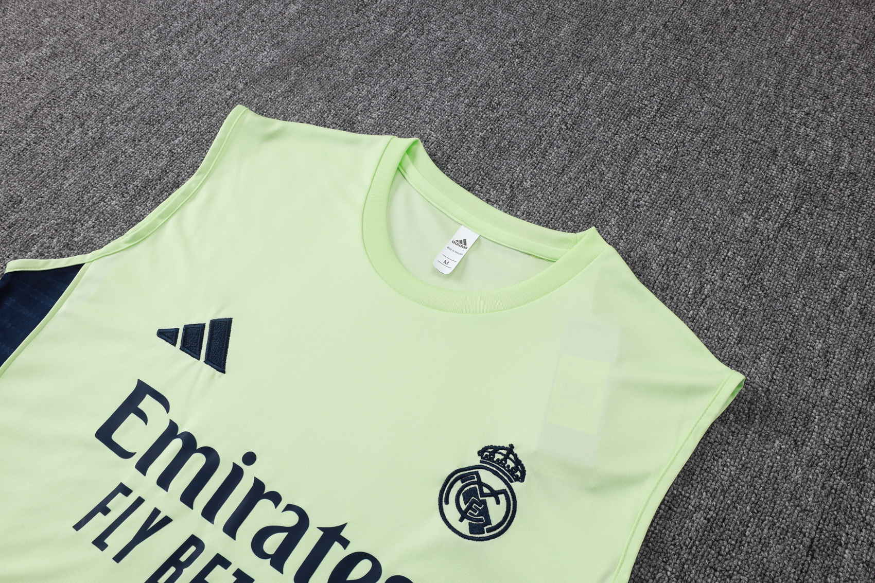 Real Madrid Sleeveless Training Kit Green 2025/26