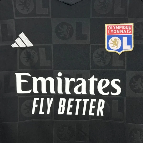 Olympique Lyonnais Football Jersey Away Kids Kit Jerseys+Shorts 2024/25