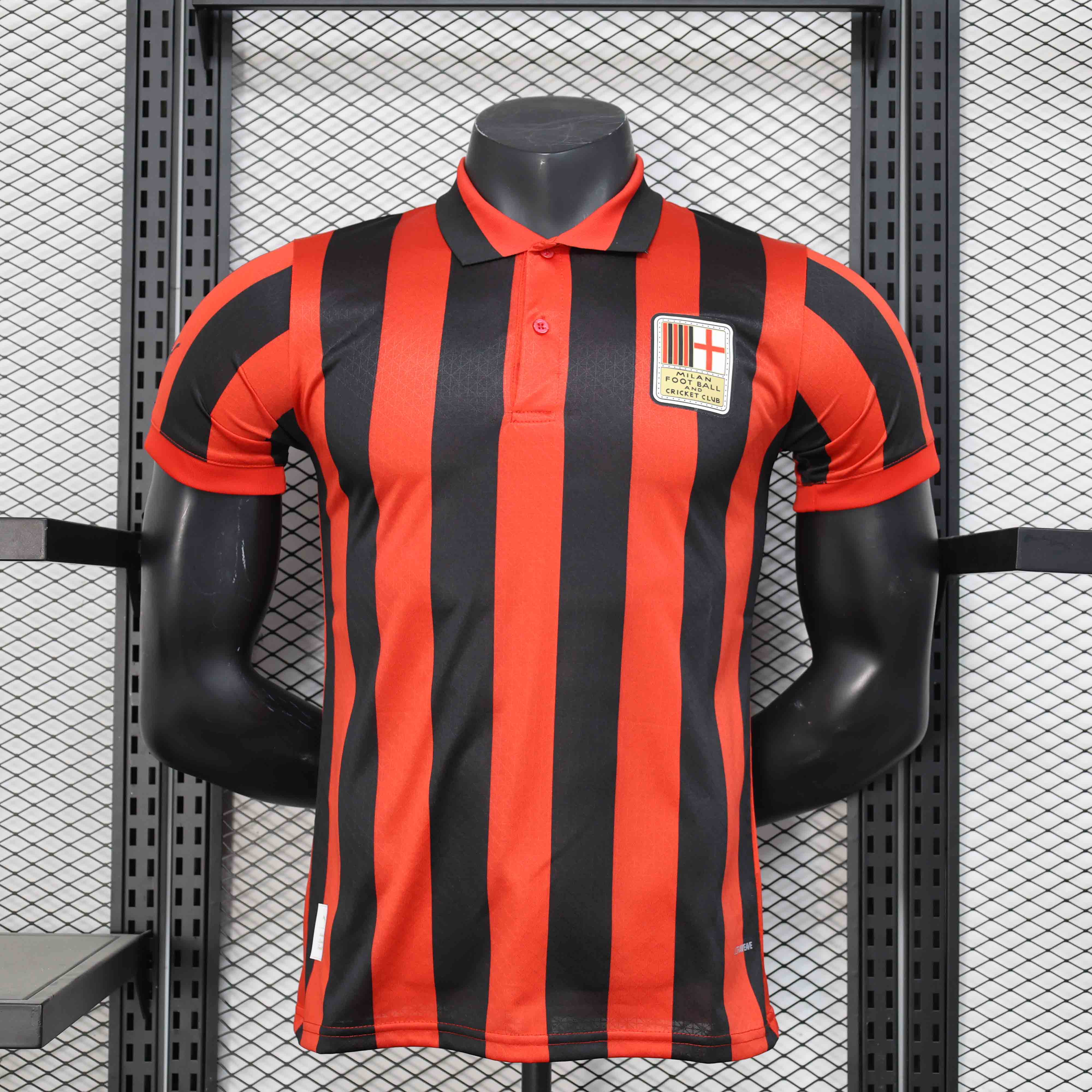 AC Milan Authentic Soccer Jersey 125th Anniversary Shirt 2024/25