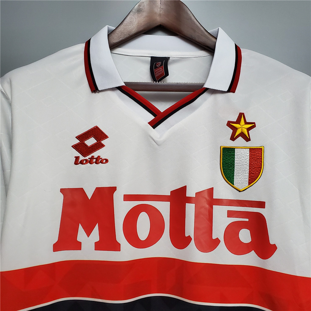 AC Milan Retro Soccer Jersey Away Custom Shirt 1993/94
