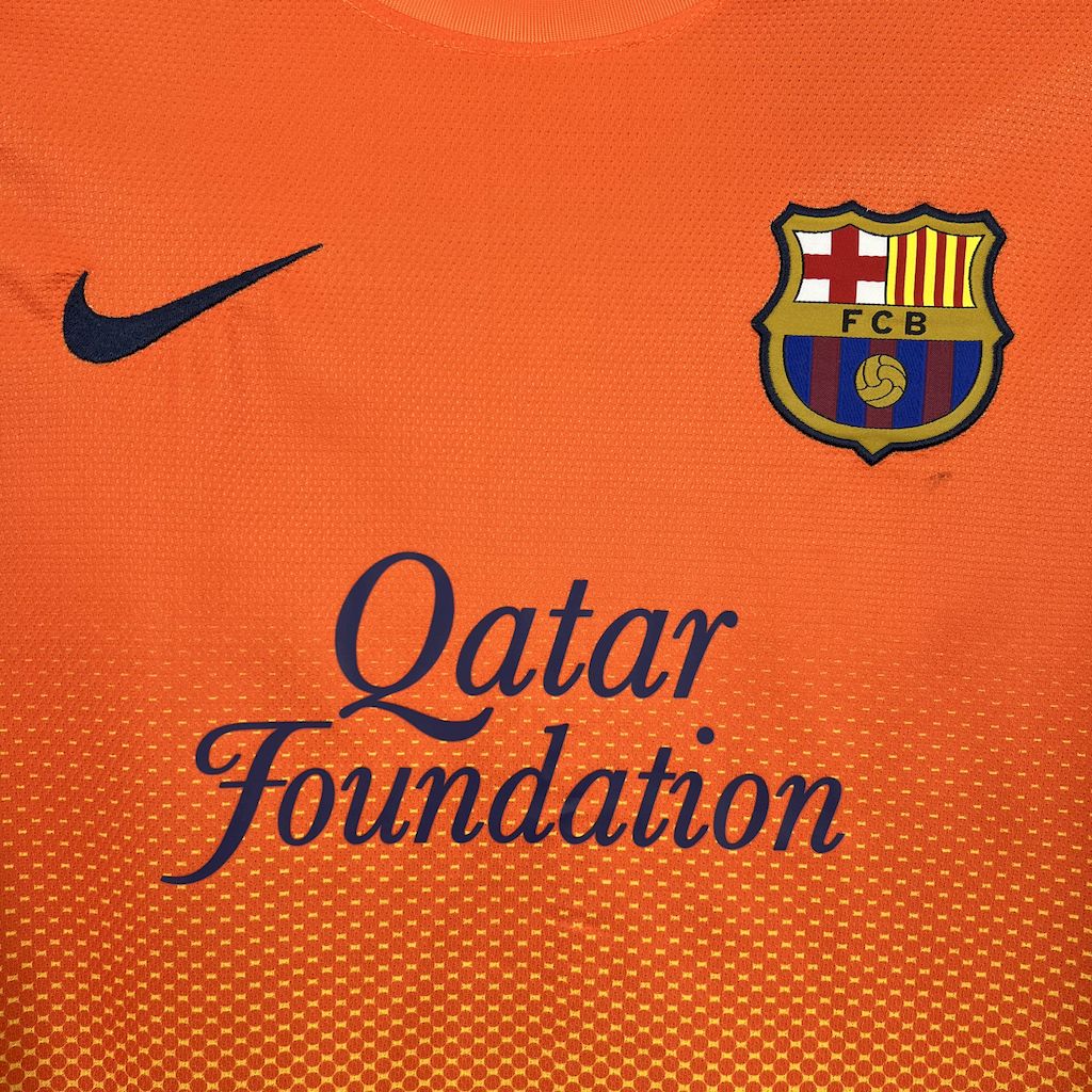 Barcelona Retro Jersey Away Soccer Shirt 2012-13