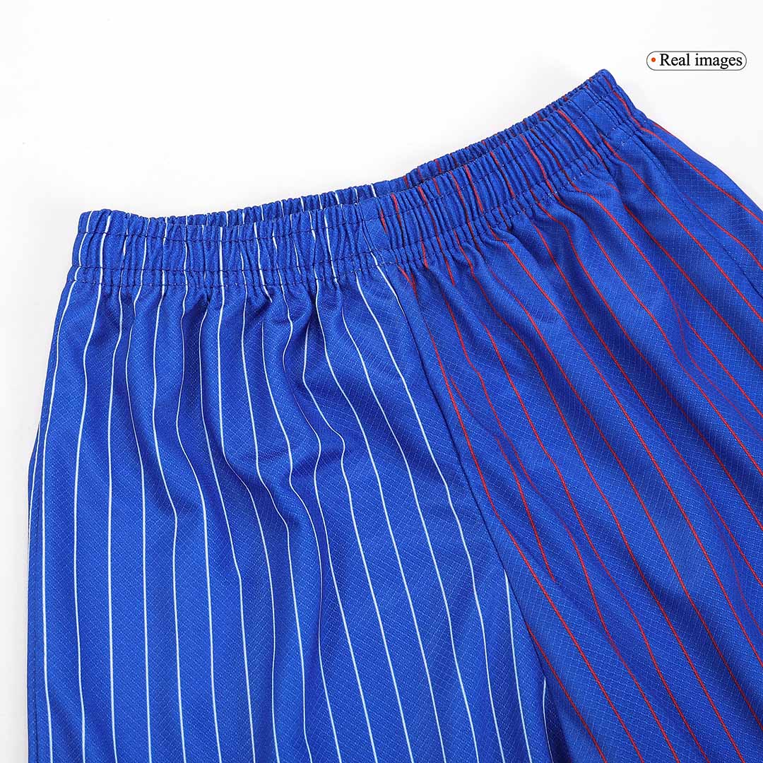 France Away Football Uniform Kids Kit Jersey+Shorts EURO 2024