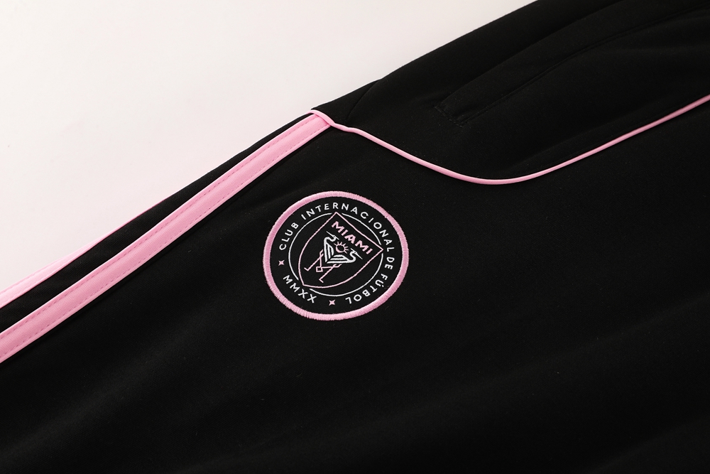 Inter Miami Hoodie Training Kit (Jacket+Pants) Black 2025