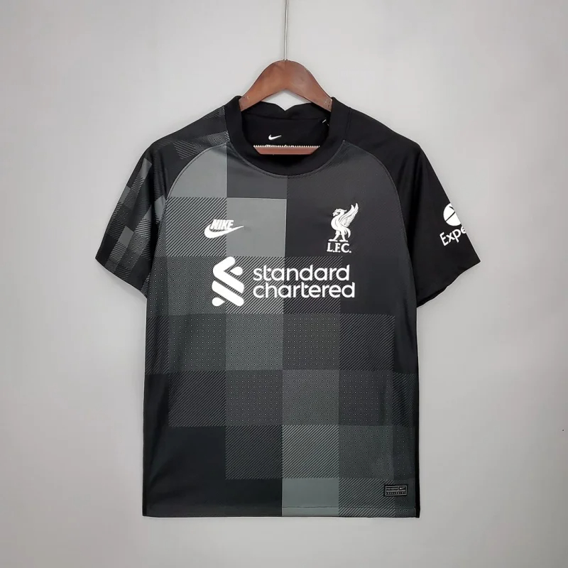 Liverpool Retro Football Jersey Goalkeeper Custom Shirt 2021/22