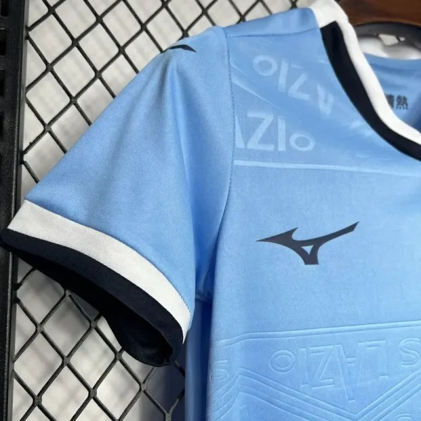 Lazio Soccer Jersey Home Kids Kit Jersey+Shorts 2024/25