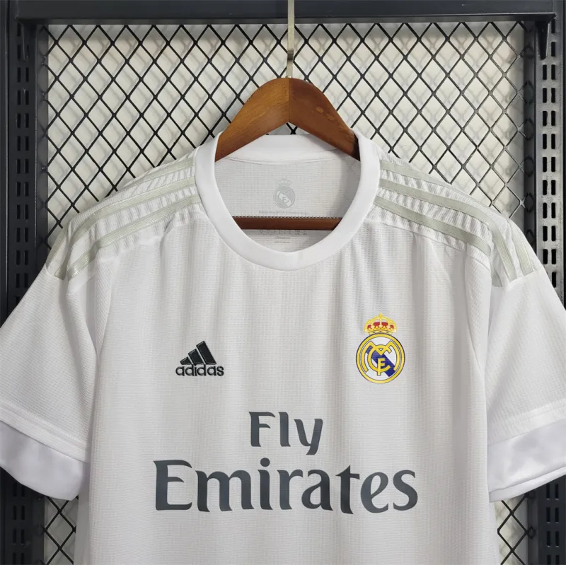 Ronaldo #7 Real Madrid Retro Jersey Home Soccer Shirt 2015/16