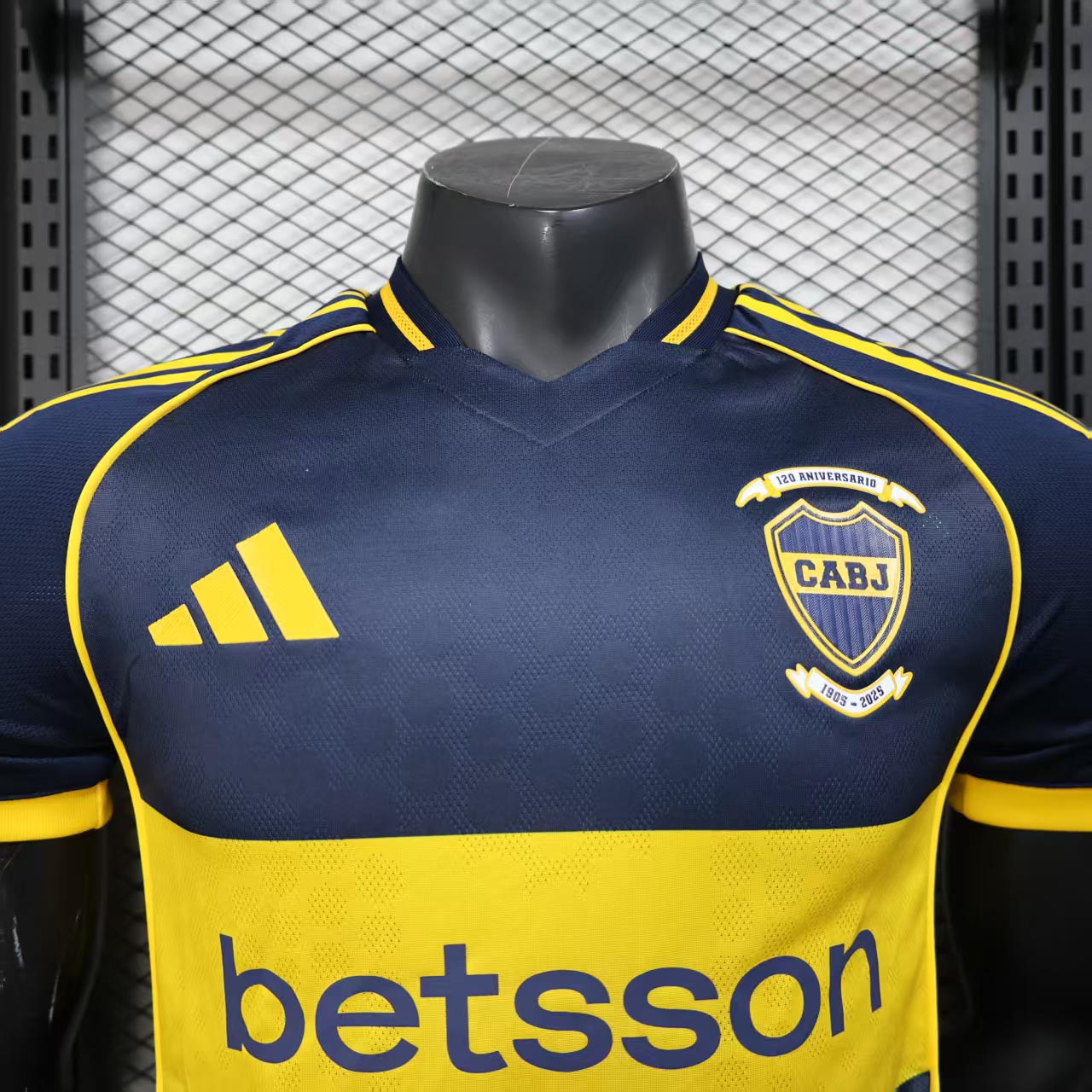 Boca Juniors Authentic Soccer Jersey Home Shirt 2025/26 - 120th Anniversary