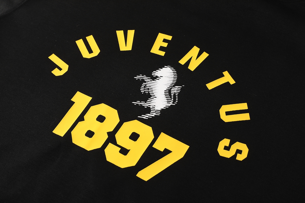 Juventus Hoodie Training Kit (Jacket+Pants) Black 2025/26