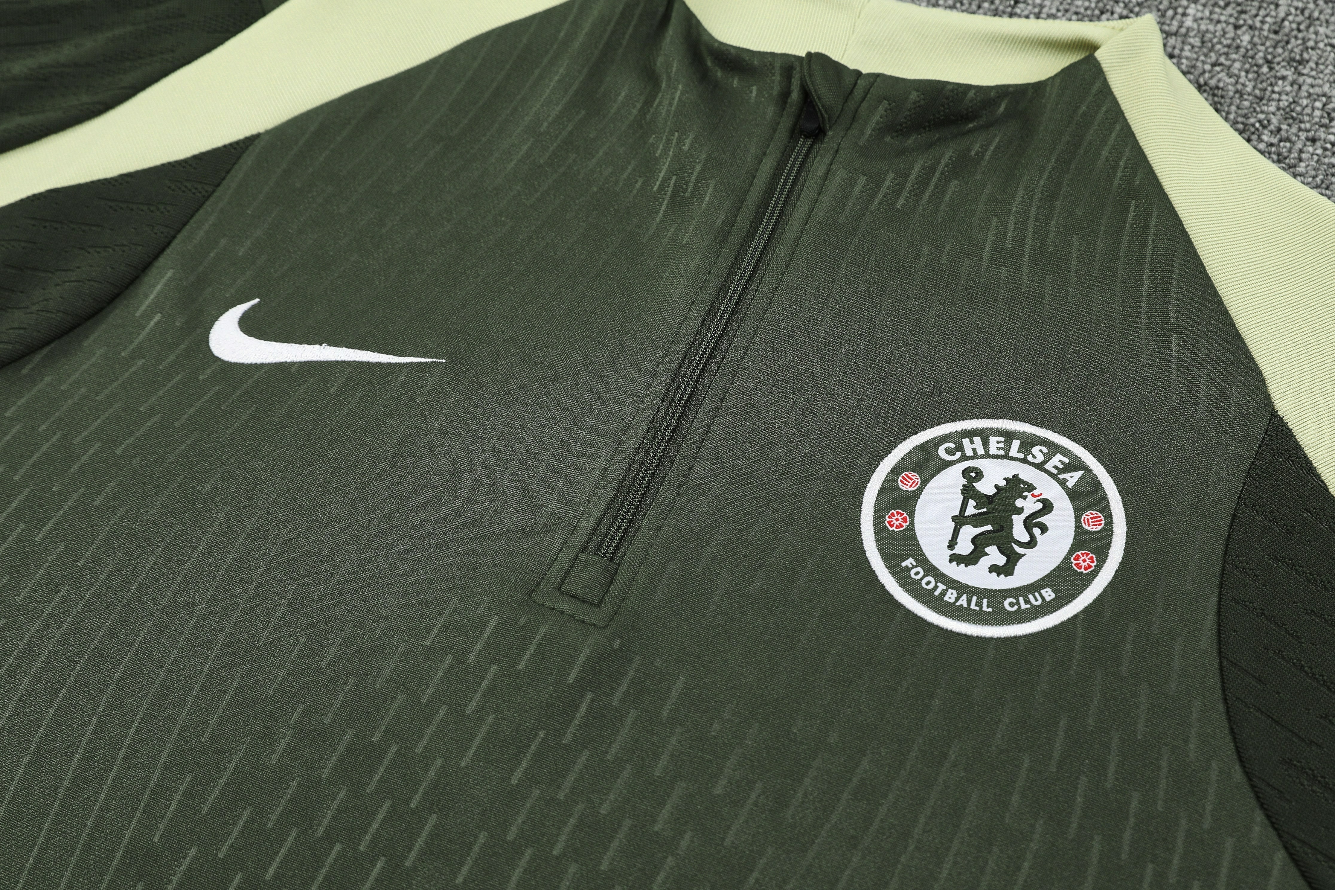 Chelsea Authentic Training Kit (Sweatshirt+Pants) Deep Green 2025/26 - Player Version