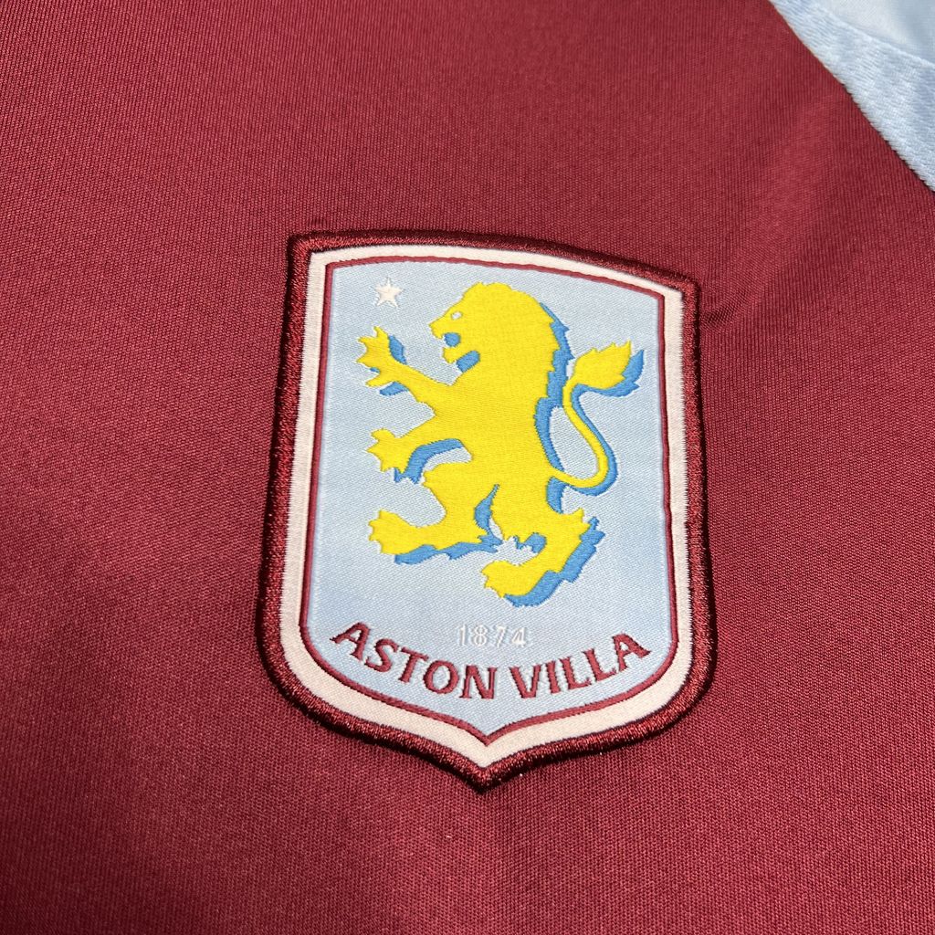 Aston Villa Football Jersey Home Custom Shirt 2024/25