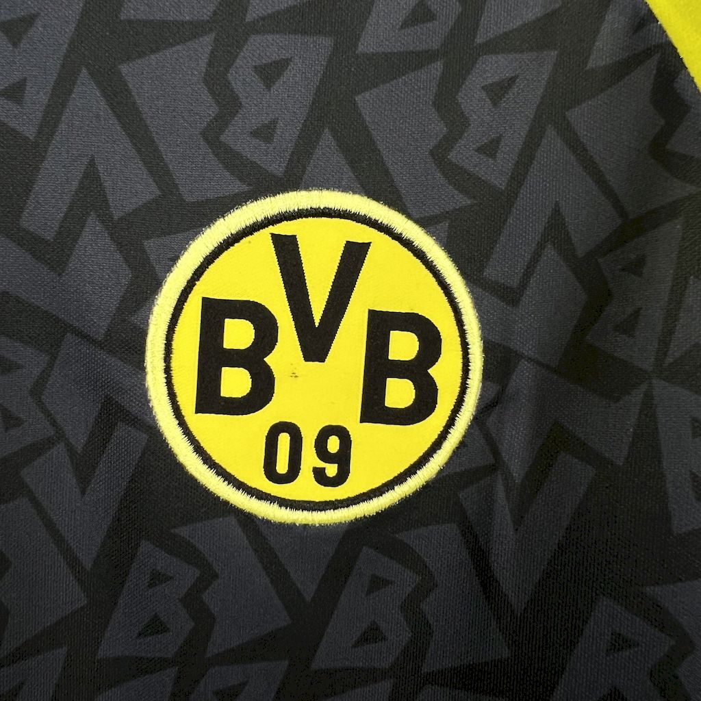 Borussia Dortmund Retro Jersey Away Soccer Shirt 1995/96
