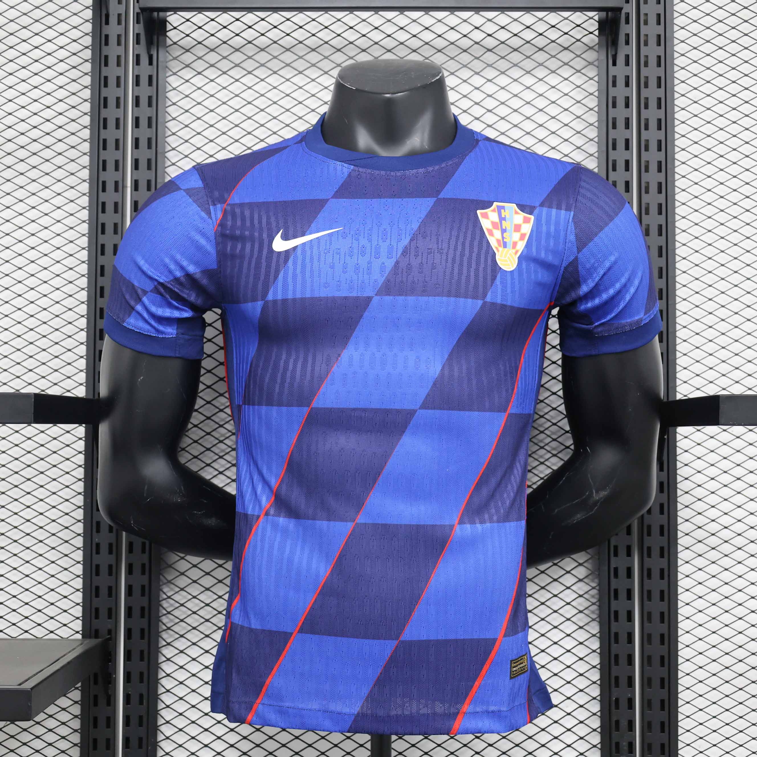 Croatia Authentic Soccer Jersey Away Shirt EURO 2024