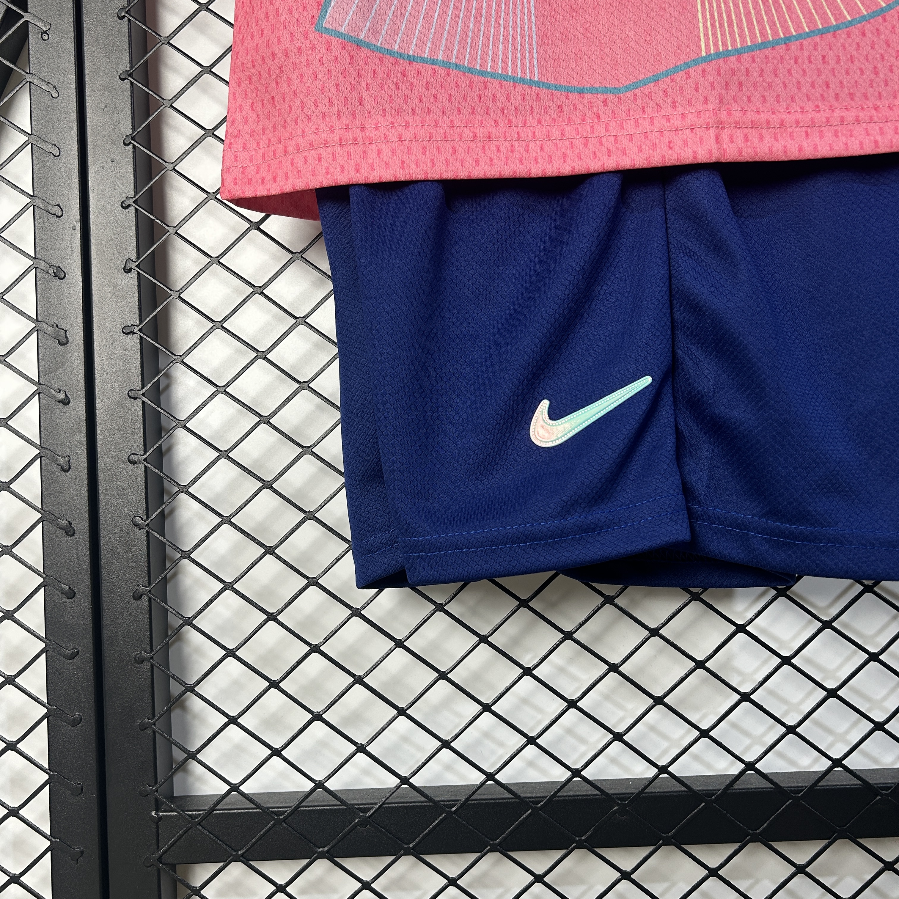 Barcelona Pink Special Edition Soccer Kids Kit Jersey+Shorts 2025/26