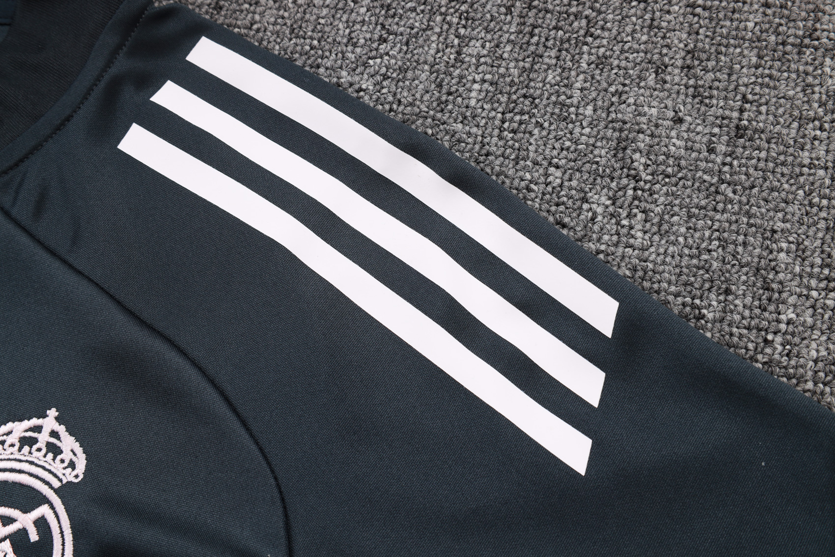 Real Madrid Training Kit (Sweatshirt+Pants) Dark Grey 2025/26