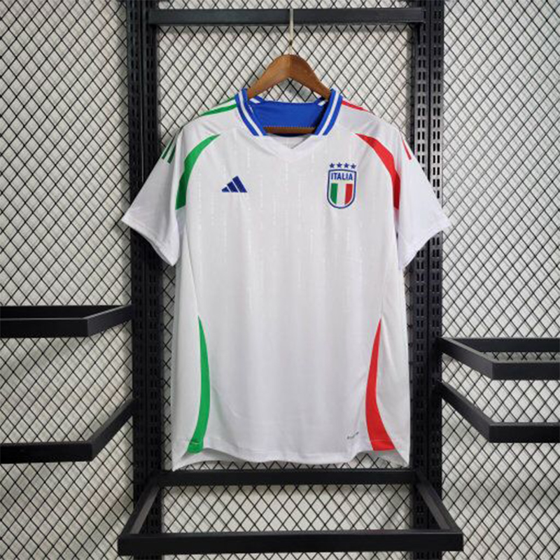 Italy Soccer Jersey Away Custom Shirt EURO 2024