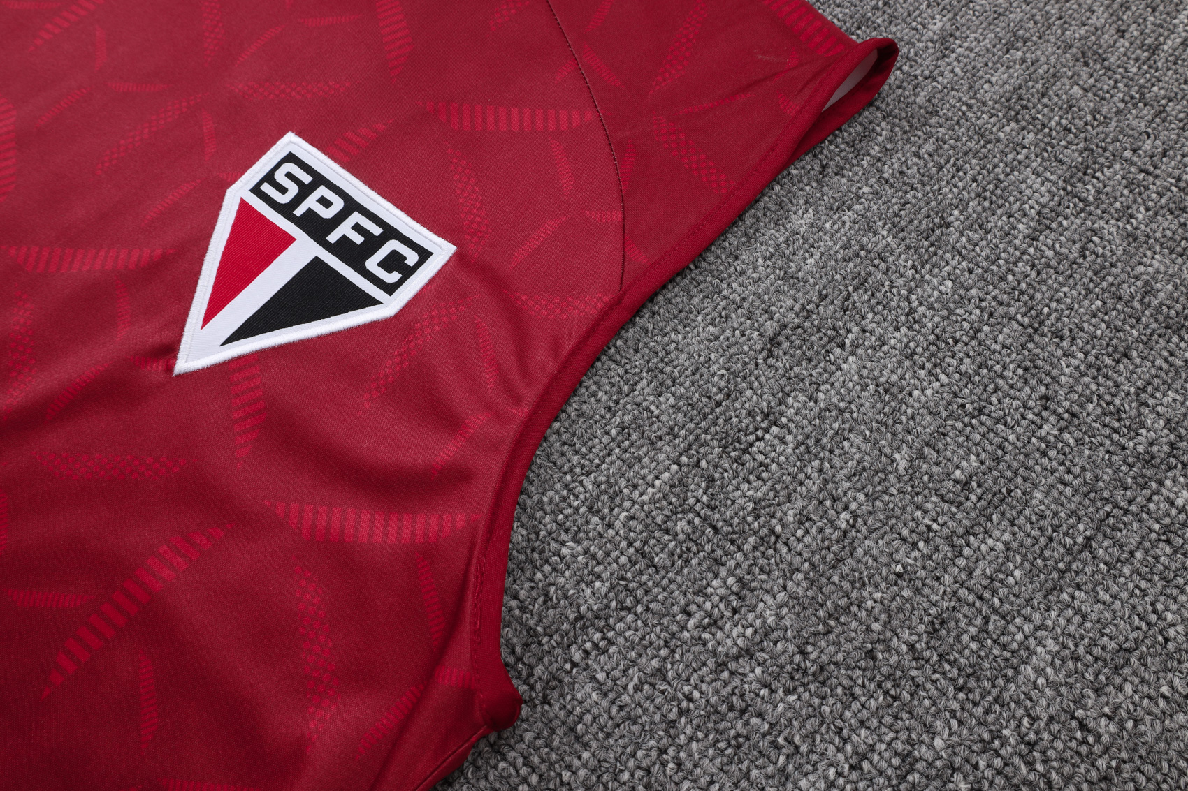 Sao Paulo FC Sleeveless Training Kit Red 2025
