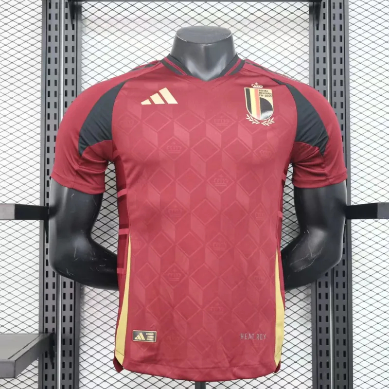 Belgium Authentic Soccer Jersey Home Shirt EURO 2024