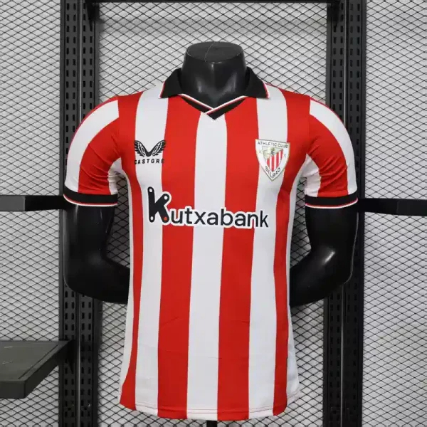 Athletic Club de Bilbao Soccer Jersey Home Authentic Shirt 2025/26