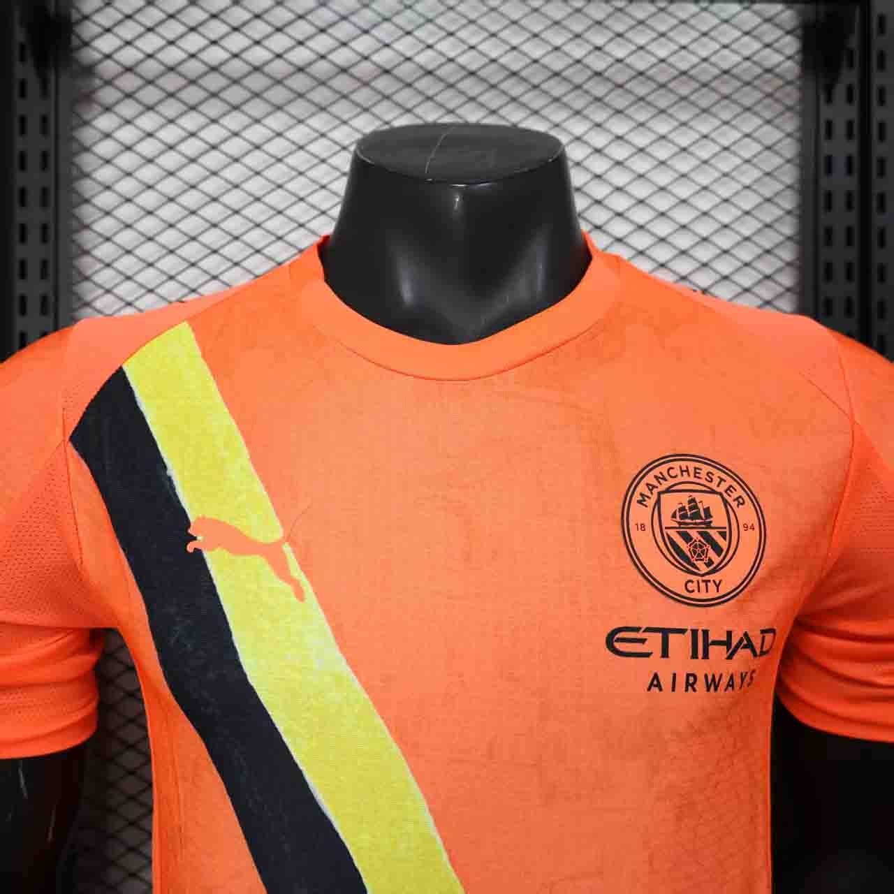 Manchester City Authentic Third Away Football Jersey Shirt 2025/26