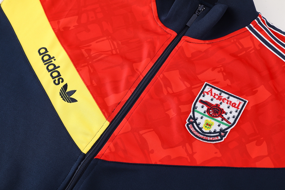 Arsenal Retro Training Kit (Jacket+Pants) Red&Blue 2025/26
