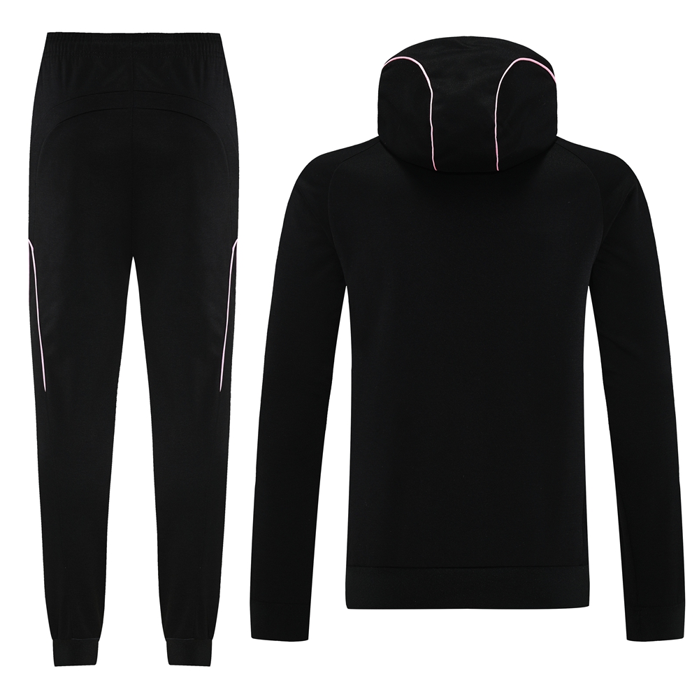 Inter Miami Hoodie Training Kit (Jacket+Pants) Black 2025