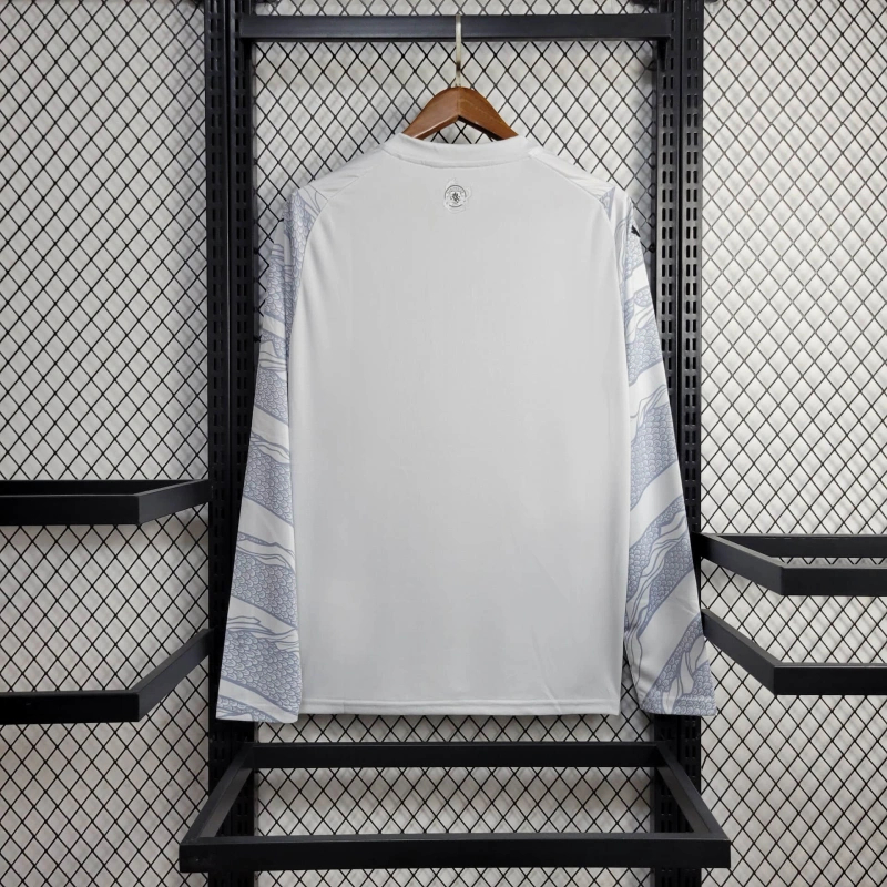 Manchester City Dragon Special Edition Long Sleeve Football Jersey Shirt 2024/25