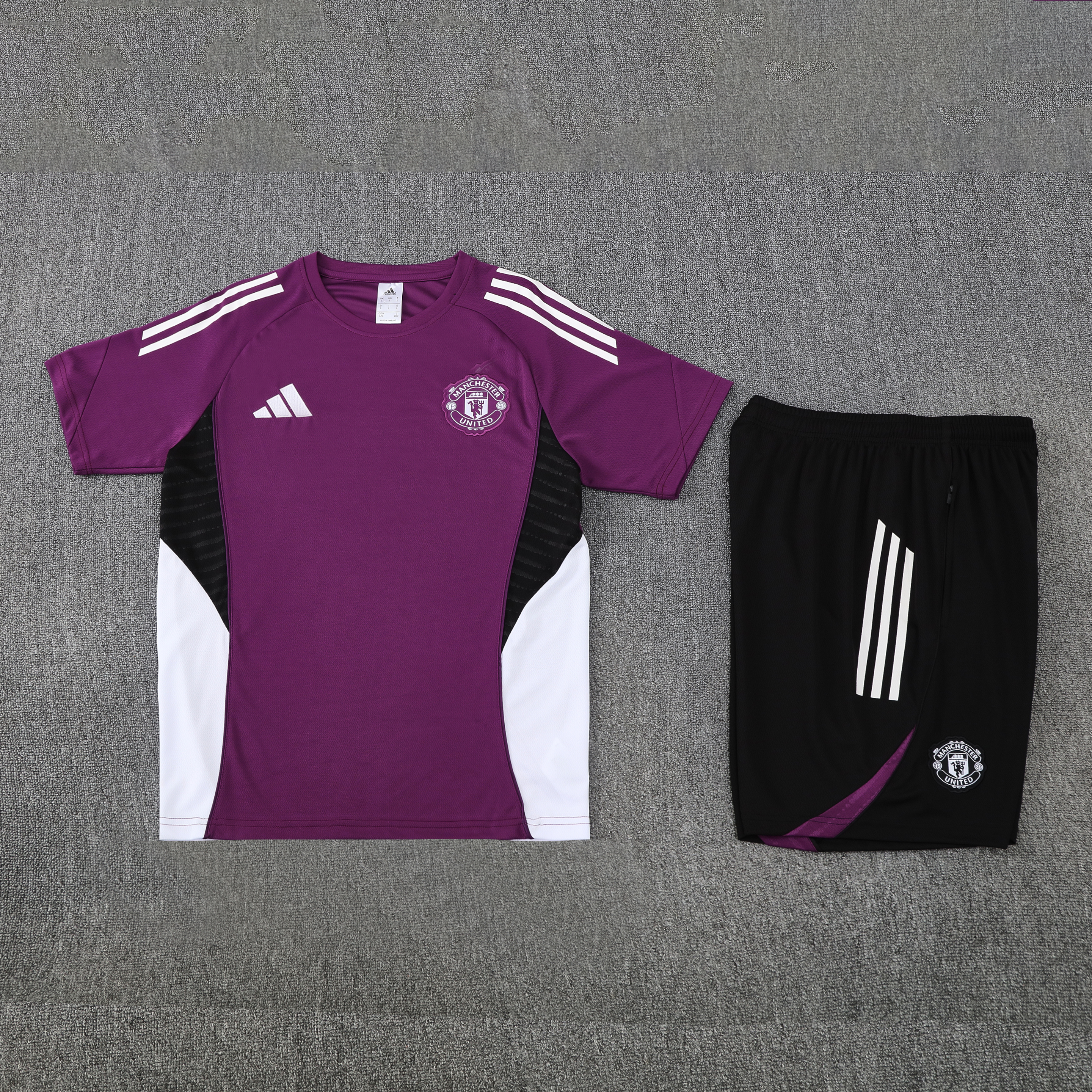 Manchester United Training Jersey Kit Purple 2025/26