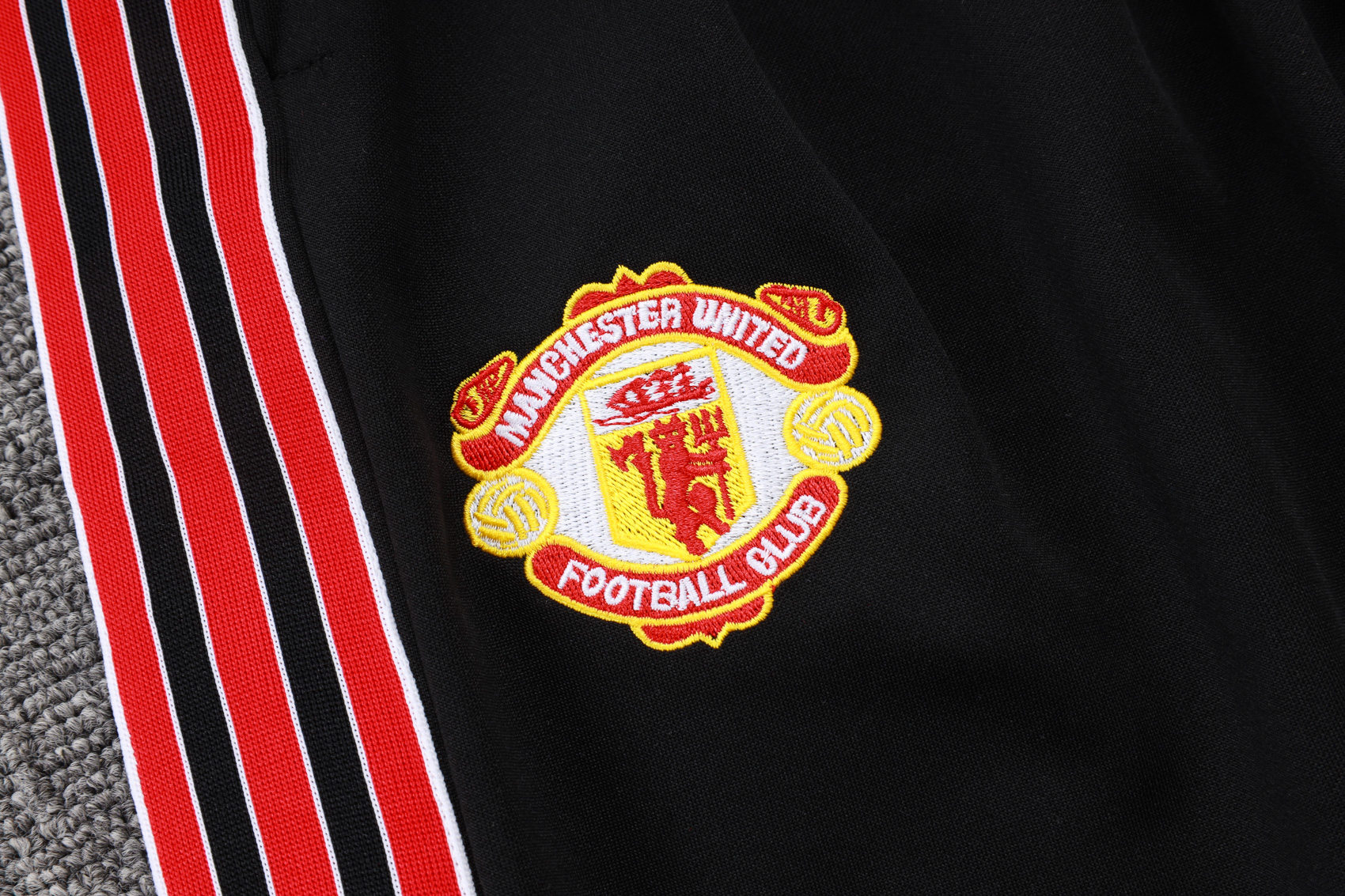 Manchester United Training Kit (Jacket+Pants) Black 2025/26